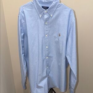 Polo by Ralph Lauren Sky Blue Button-Down Oxford Shirt